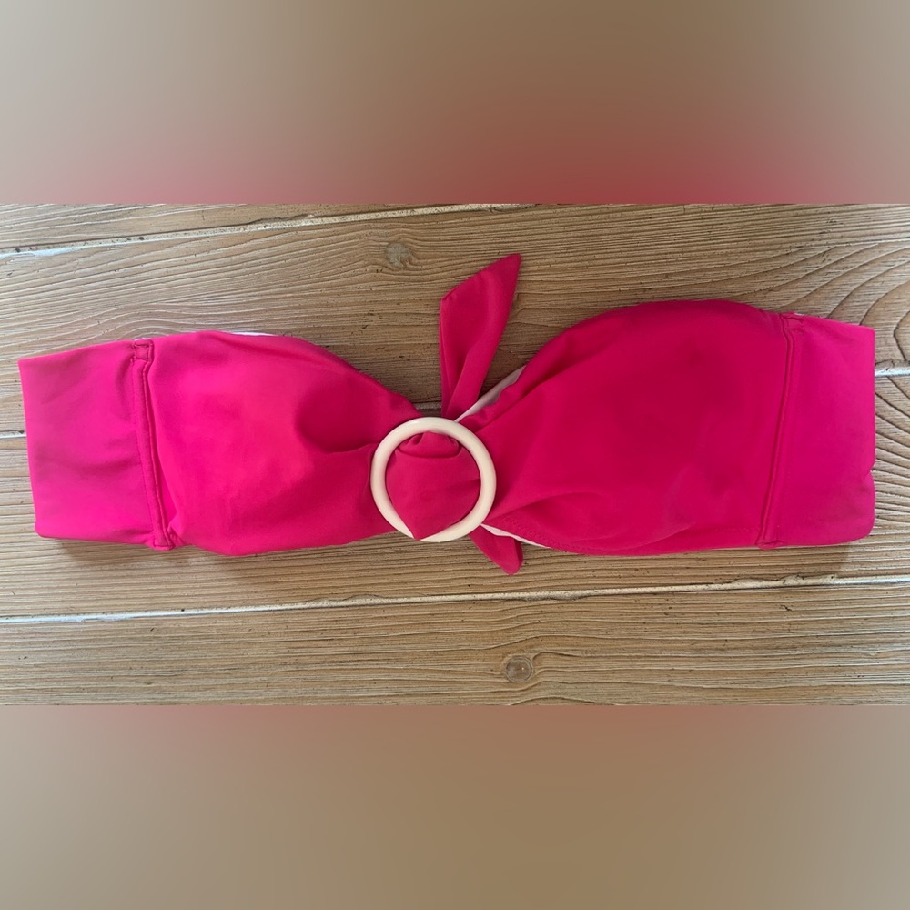 Victoria’s Secret Barbie Pink Bandeau Swim Bikini Top